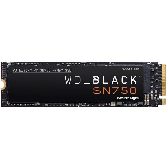 Imagen de UNIDAD DE ESTADO SOLIDO WD BLACK 3D NAND SN750 2TB M.2 2280 NVME