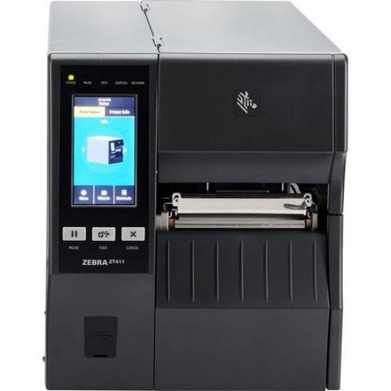 Compuzone Impresora De Etiquetas Zebra Industrial Zt411 Termica Y Transferencia 4 Serial Usb 8708