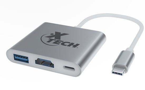 Adaptador Tipo C 3 En 1 Multi USB 3.0 , adaptador HDMI + PD OPENBOX –