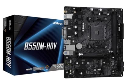 Picture of MAINBOARD ASROCK B550M-HDV DDR4 X2 SOCKET AM4 SERIE 3000
