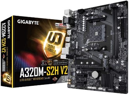 Picture of MAINBOARD GIGABYTE GA-A320M-S2H V2 DDR4 X2 SOCKET AM4 SERIE 3000
