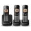 Imagen de TELEFONO PANASONIC KX-TGC353 INALAMBRICO 3x1 DECT 6.0 C-ID ALTAVOZ - NEGRO