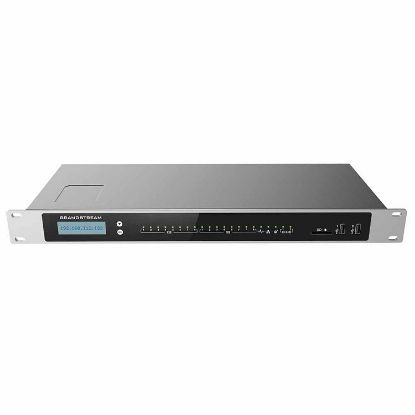 Picture of CENTRAL TELEFONICA IP PBX 8 LINEAS ANALOGAS GRANDSTREAM HASTA 3000 USUARIOS UCM6308 IP 8FXS 8FXO POE USB RACK