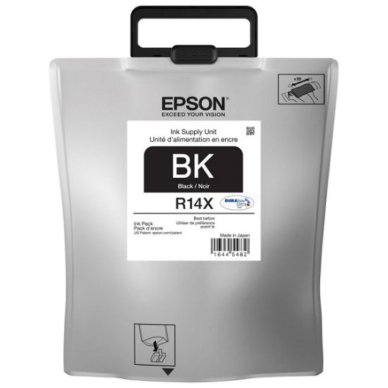 Imagen de BOLSA DE TINTA EPSON DURABRITE ULTRA R14X NEGRO 50000 PAG PARA WORKFORCE	