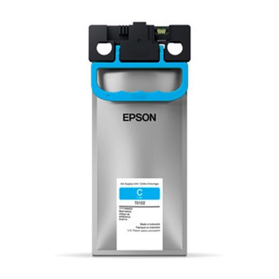 Imagen de BOLSA DE TINTA EPSON DURABRITE ULTRA T01D AZUL 20000 PAG PARA WORKFORCE