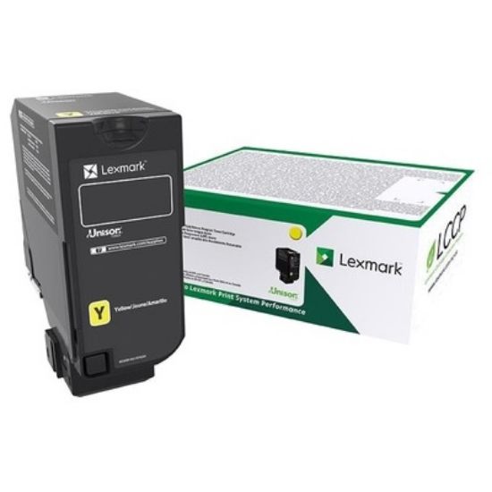 Imagen de CARTUCHO DE TONER AMARILLO  74C4SY0  PARA CS720 CS725 CX725 7000 PAGINAS