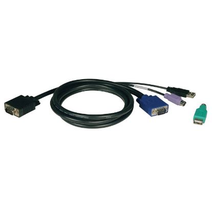 Picture of KIT DE CABLE COMBINADO USB/PS2 KVM TRIPPLITE SERIE B040 / B042  1,83M