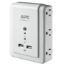Imagen de REGLETA ESSENTIAL SURGEARREST APC, 6 SALIDAS, MONTAJE EN PARED CON USB, 120V