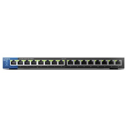 Imagen de SWITCH DE SOBREMESA PARA EMPRESAS CON 16 PUERTOS GIGABIT CON 8 PUERTOS POE+