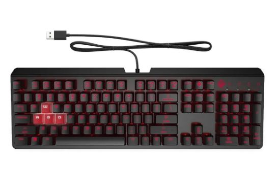 Imagen de TECLADO MECANICO GAMING OMEN ENCODER USB