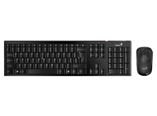 Imagen de KIT COMBO TECLADO GENIUS SLIMSTAR 8000SE -MOUSE WIRELESS SP USB BLACK