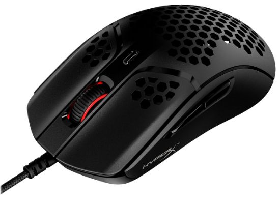 Imagen de MOUSE HYPERX PULSEFIRE HASTE ULTRALIGERO 6 BOTONES USB