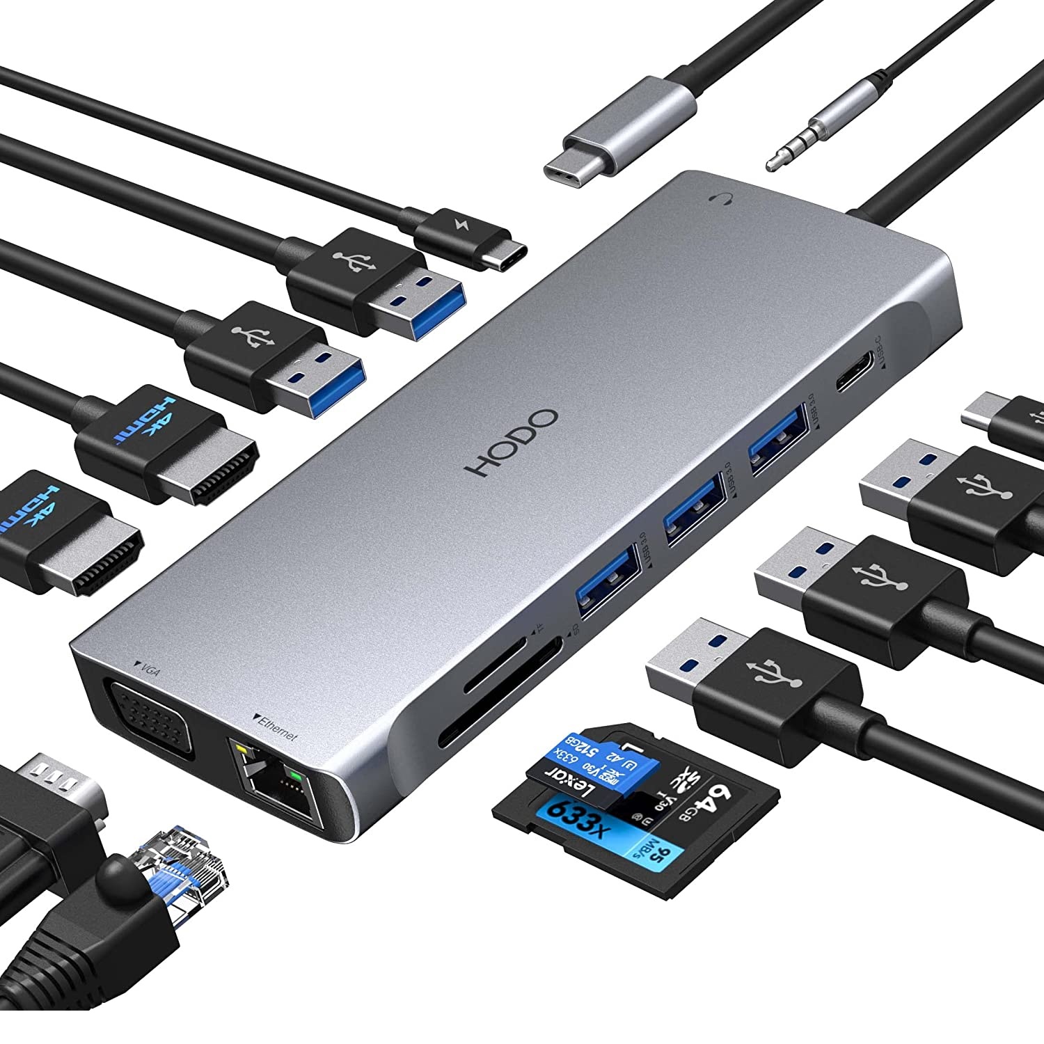 Hub USB 3.0 Multi USB 4 puertos 3.0 5 Gbps Adaptador de concentrador de  datos múltiple portátil con cable de 30 mm compatible para Macbook/Mac  Pro/Mini/iMac/Surface Pro/XPS/Notebook PC, Plug and Play oso