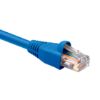 Imagen de CABLE DE RED PATCH CORD UTP CAT 5E RJ-45 RJ-45 90CM AZUL AB360NXT01