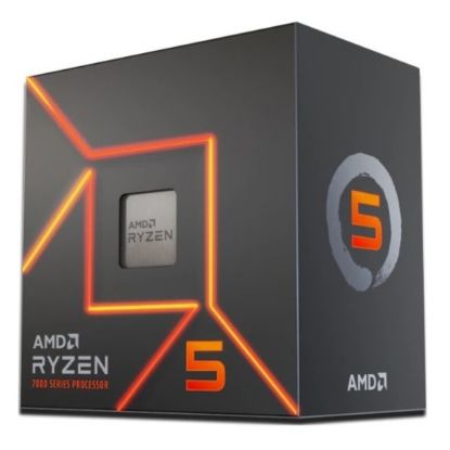 Imagen de PROCESADOR AMD RYZEN 5 7600 3.8GHZ 6 NUCLEOS DDR5 AM5 SIN VIDEO
