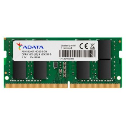 Imagen de MEMORIA RAM ADATA SO-DIMM DDR4 16GB 3200MHZ