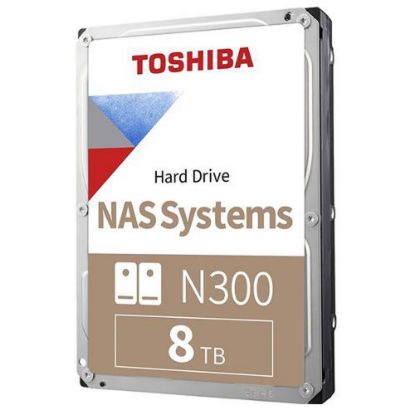 Picture of DISCO DURO TOSHIBA N300 8TB - SATA - 7200RPM - 3.5 PULGADAS - 256MB CACHE - 6.0GBS