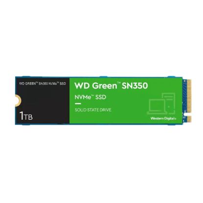Imagen de UNIDAD DE ESTADO SOLIDO WD GREEN SN350 1TB M.2 2280 NVME PCIE 3.0