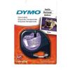 Imagen de CINTA PLASTICA LETRATAG DYMO ORIGINAL 16952 NEGRO - TRANSPARENTE 