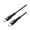 Imagen de CABLE DE NYLON TRENZADO ARGOM TIPO C A TIPO C 65W  DURA SPEED 3M