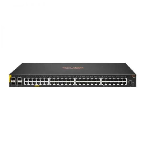 Imagen de SWITCH ADMINISTRABLE HPE ARUBA 6000 48G CLASS4 CON 48 PUERTOS GIGABIT POE 370W + 4 PUERTOS GIGABIT SFP