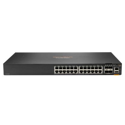 Imagen de SWITCH ADMINISTRABLE HPE ARUBA 6200F 24G CLASS4 DE 24 PUERTOS GIGABIT POE+ Y 4 SFP 1/10G