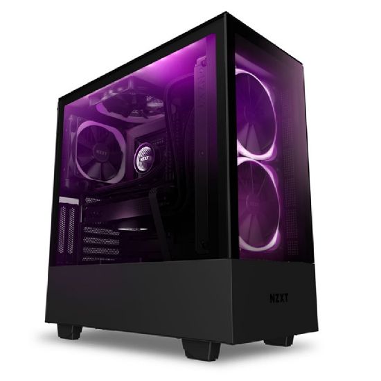 Imagen de CASE CHASIS TORRE NZXT H SERIES H510 ELITE - ATX - USB - NEGRO 