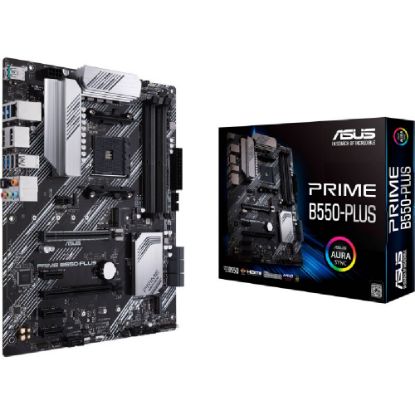 Imagen de MAINBOARD ASUS PRIME B550 PLUS SOCKET AM4 - USB C - GIGABIT LAN 3RA GEN