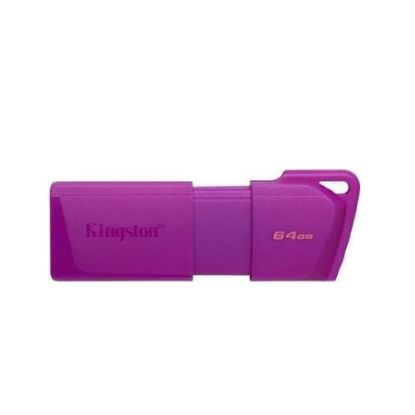 Imagen de FLASH PEN DRIVE 64GB KINGSTON NEON PURPURA USB 3.2