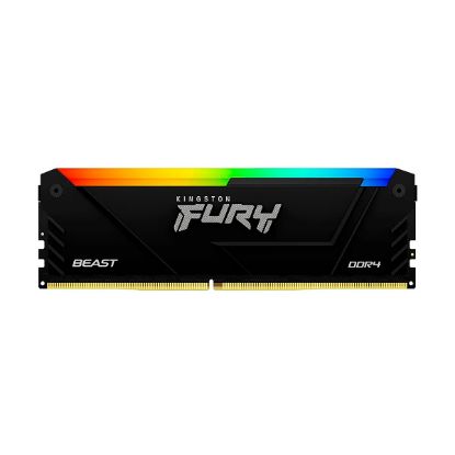 Imagen de MEMORIA RAM KINGSTON FURY RGB DIMM DDR4 16GB 3200MHZ CL16 