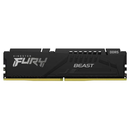 Imagen de MEMORIA RAM KINGSTON FURY BEAST DIMM DDR5 16GB 5200MHZ CL40 