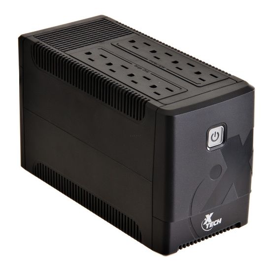 Imagen de UPS CON REGULADOR AUTOMATICO DE TENSION 500VA DE 8 SALIDAS 110V