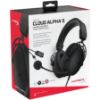 Imagen de AURICULARES PARA JUEGOS HYPERX ALPHA S - 7.1 USB 3.5" NEGRO