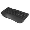 Imagen de TECLADO MULTIMEDIA ERGONOMICO KLIP XTREME KBK-530S USB 2.4