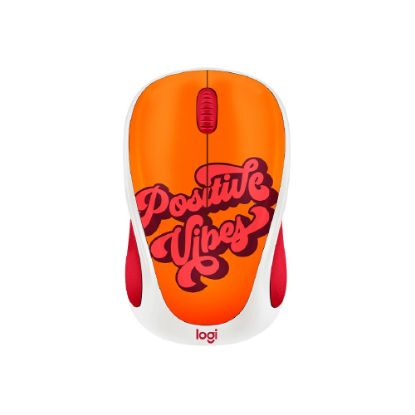 Imagen de MOUSE INALAMBRICO LOGITECH M317C LIMITED EDITION POSITIVE VIBES USB