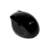 Imagen de MOUSE ERGONOMICO INALAMBRICO KLIP XTREME 6 BOTONES KMW-500BK 2.4GHZ