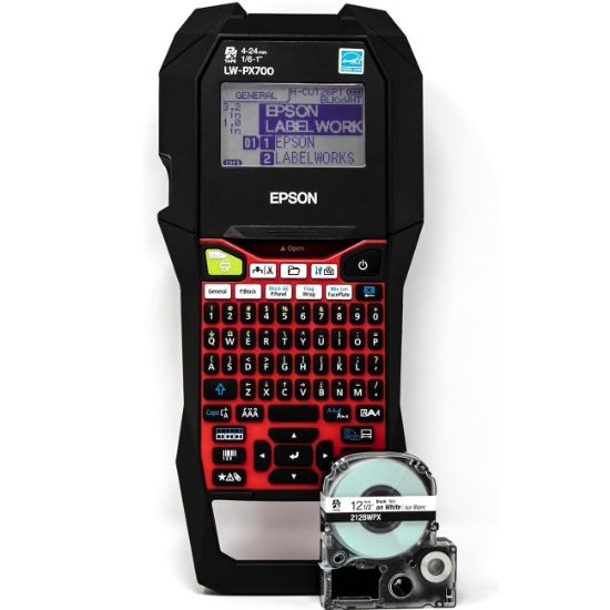 Imagen de ETIQUETADORA ROTULADORA INDUSTRIAL EPSON LABELWORKS LW-PX700 HASTA 24MM