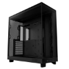 Imagen de CASE CHASIS TORRE NZXT H SERIES H6 FLOW - SIN FUENTE - USB AUDIO - NEGRO MATE