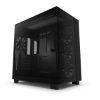 Imagen de CASE CHASIS TORRE NZXT H SERIES H9 FLOW - SIN FUENTE - NEGRO MATE - USB AUDIO