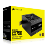 Imagen de FUENTE DE PODER CERTIFICADA CORSAIR CX750 SERIES CX - 80 PLUS BRONZE - 750W