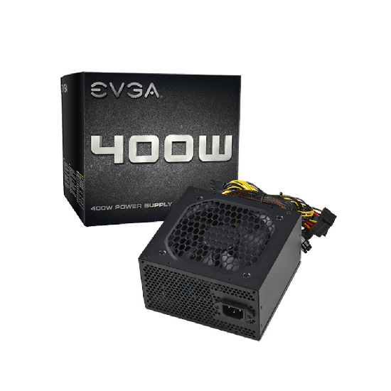 Imagen de FUENTE DE PODER EVGA 400 N1 - 400W - MODULAR - SATA - PCIE