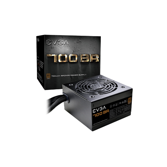 Imagen de FUENTE DE PODER CERTIFICADA EVGA 700BR - 80 PLUS BRONZE - 700W - MODULAR