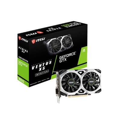 Imagen de TARJETA DE VIDEO MSI NVIDIA GTX 1650 D6 VENTUS XS OC 4GB DDR6