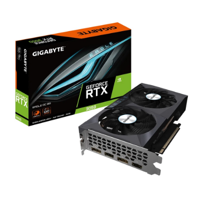 Imagen de TARJETA DE VIDEO GIGABYTE RTX 3050 EAGLE OC 6GB GDDR6 HDMI X2