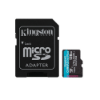 Imagen de TARJETA DE MEMORIA KINGSTON CANVAS GO PLUS MICRO SD 128GB CON ADAPTADOR SD