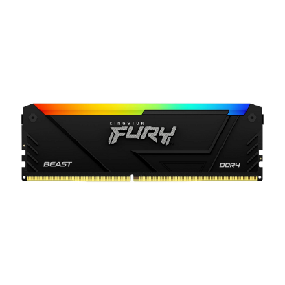 Imagen de MEMORIA RAM KINGSTON FURY BEAST RGB DDR4 3200MHZ 16GB CL16