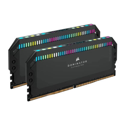 Imagen de MEMORIA RAM CORSAIR DOMINATOR PLATINUM 32GB (2X16GB)DDR5 5200MHZ C40 BLACK