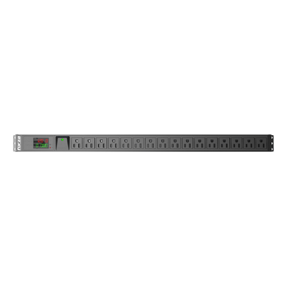 Imagen de REGLETA MULTI TOMA FORZA PDU MEDIBLE 1800W 16 TOMAS 110V