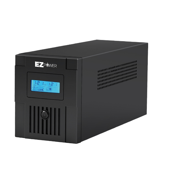 Imagen de UPS INTERACTIVO EZPOWER 2200VA 1200W 8 SALIDAS 120V CON PANTALLA LCD