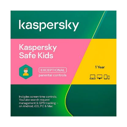 Imagen de ANTIVIRUS KASPERSKY SAFE KIDS CONTROL PARENTAL LICENCIA 1 AÑO